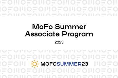 2023 Summer Associate Program