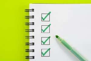 Green checklist